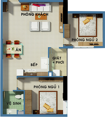 TỔNG QUAN CĂN HỘ THE USEFULL